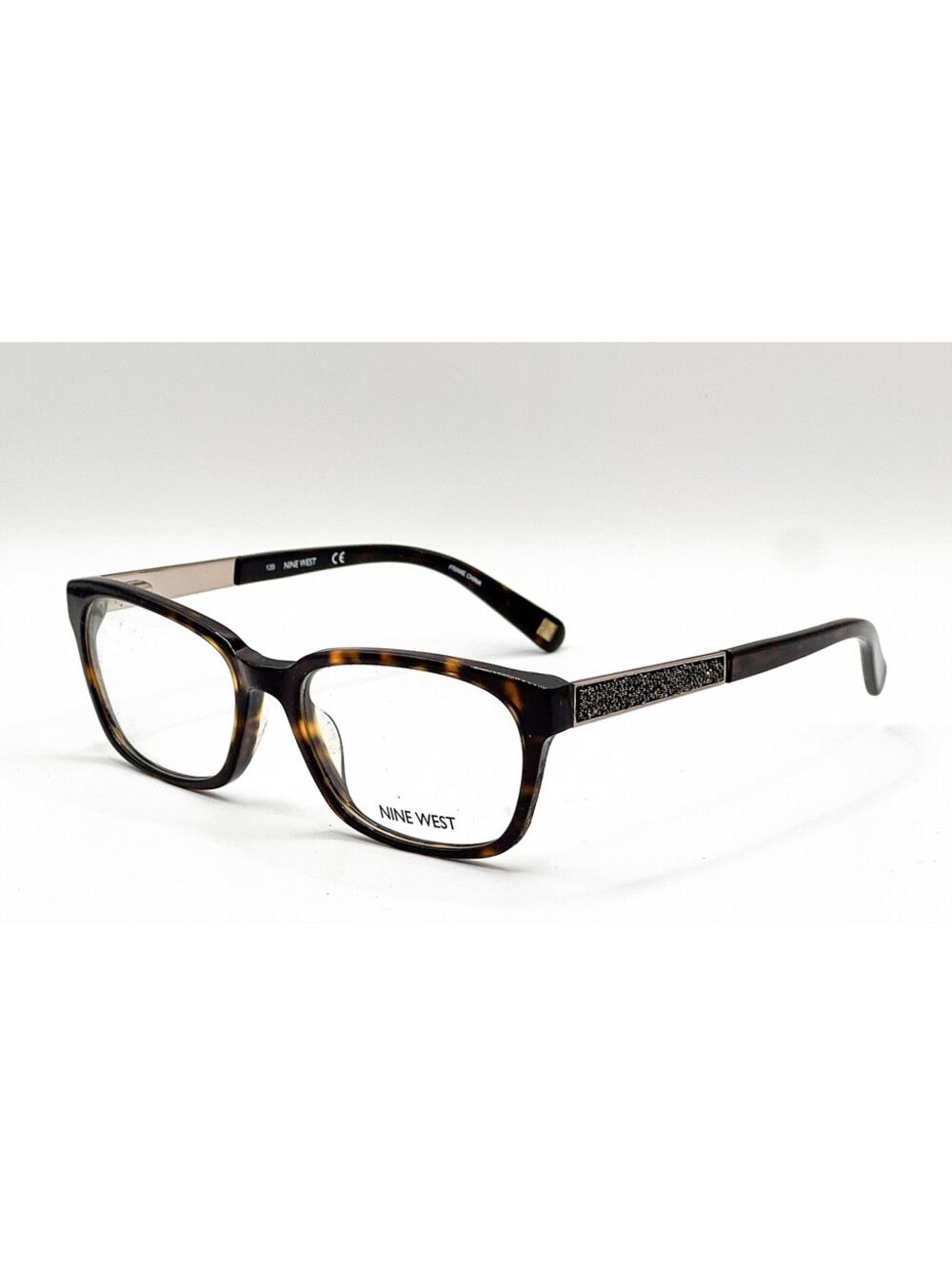 Nine West NW5076 206 Tortoise Square Authentic Eyeglass Frames 51-17